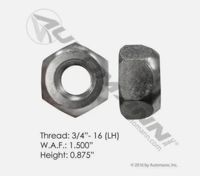 Automann 201.2001L Outer Cap Nut