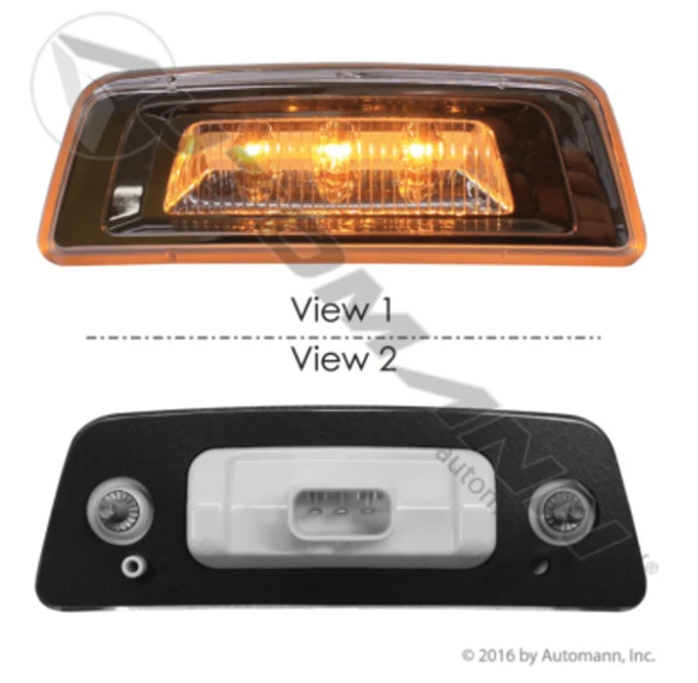 Automann 564.59078R Kenworth RH Side Marker Lamp