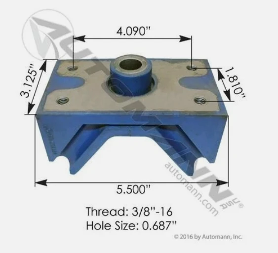 Motor Mount Rear Poly IHC