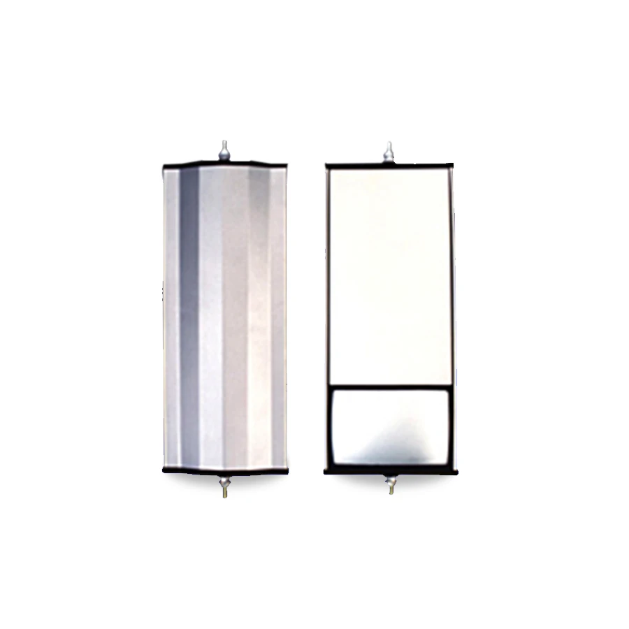 Angle Back Mirror with Split Glass