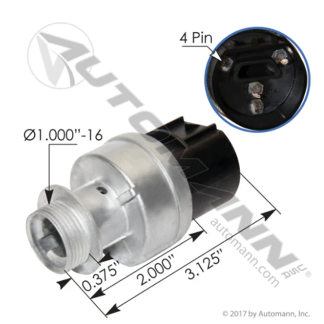 Automann 577.55553 Ignition Switch IHC