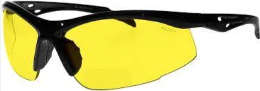 Automann 571.SG1007 - Safety Glasses with Yellow Lens