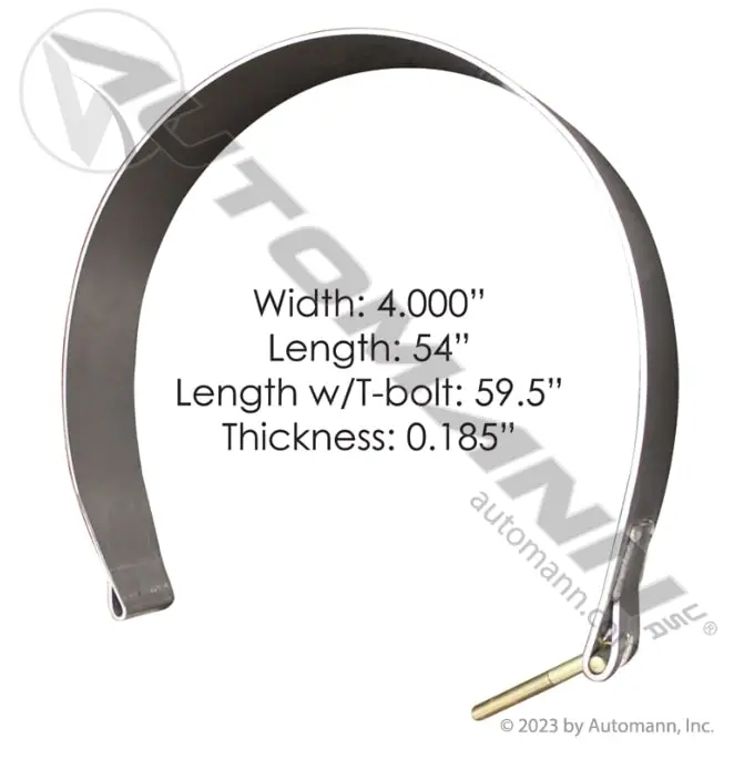 Fuel Tank Strap Peterbilt