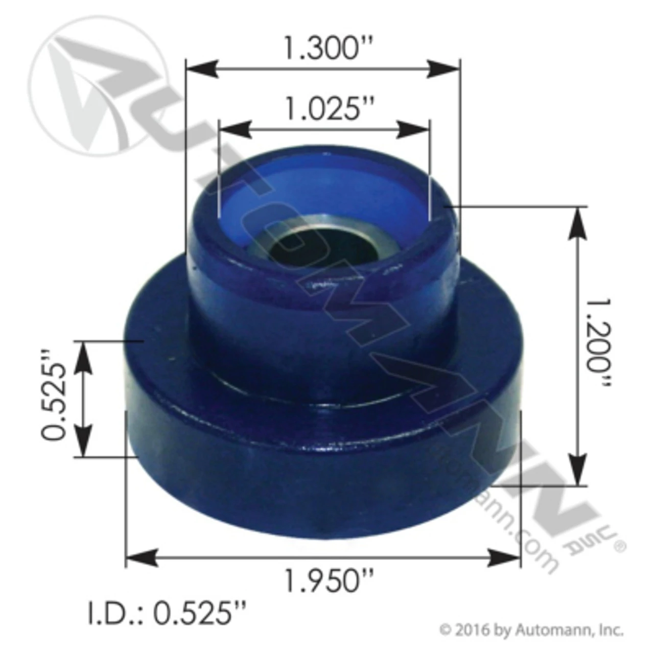 Radiator Mount Bushing For Peterbilt