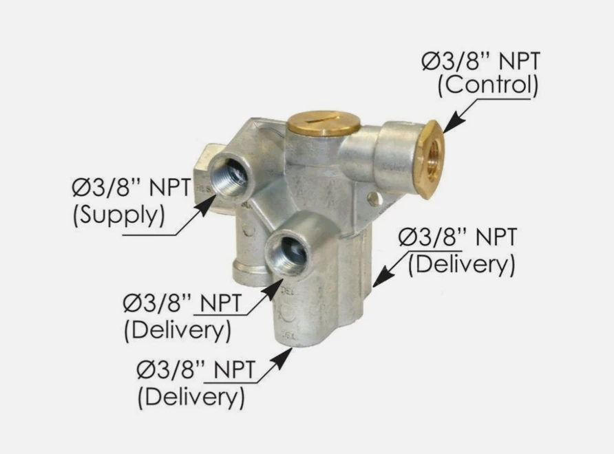 Sealco Type Spring Brake Control Valve