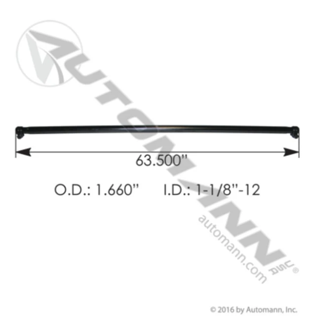 Automann 464.259 Eaton Steering Cross Tube - 63.5" L