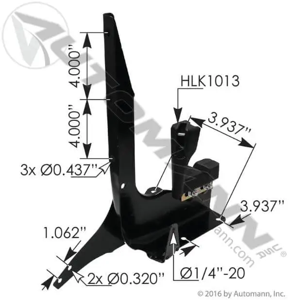 Hood Hinge RH