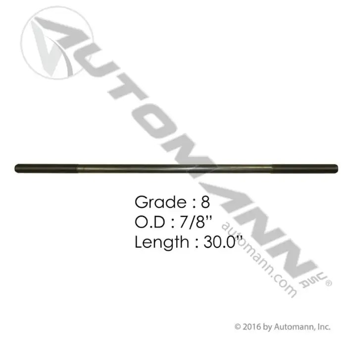 7/8IN X 30IN GR8 Threaded Rod