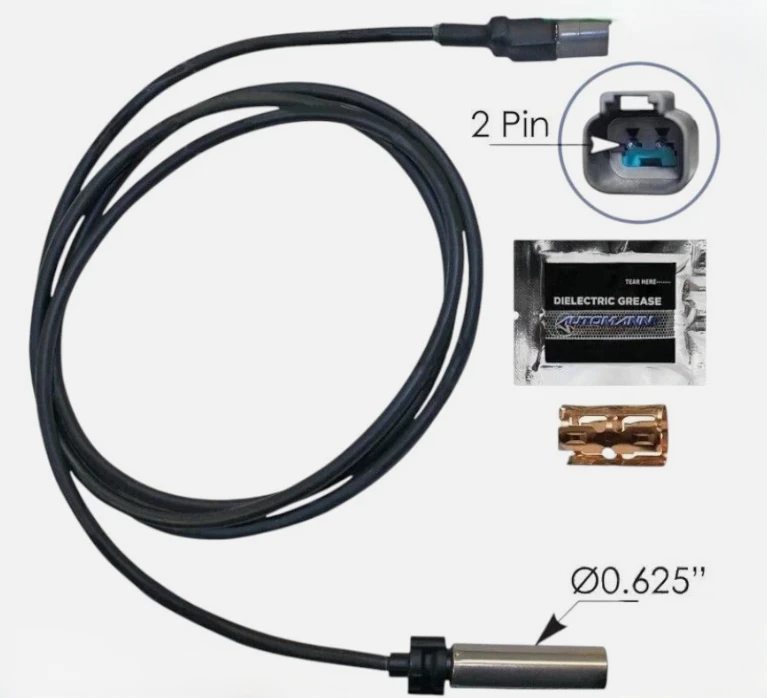 ABS Sensor, Straight Head 75-inch