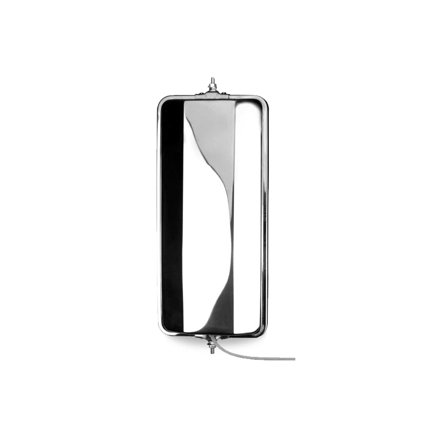 7X16 Angle Back Heated Mirror S.S