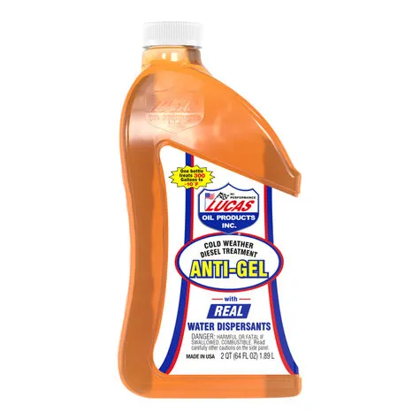 Lucas Oil Anti-Gel Cold Weather Diesel Treatment - 64 oz