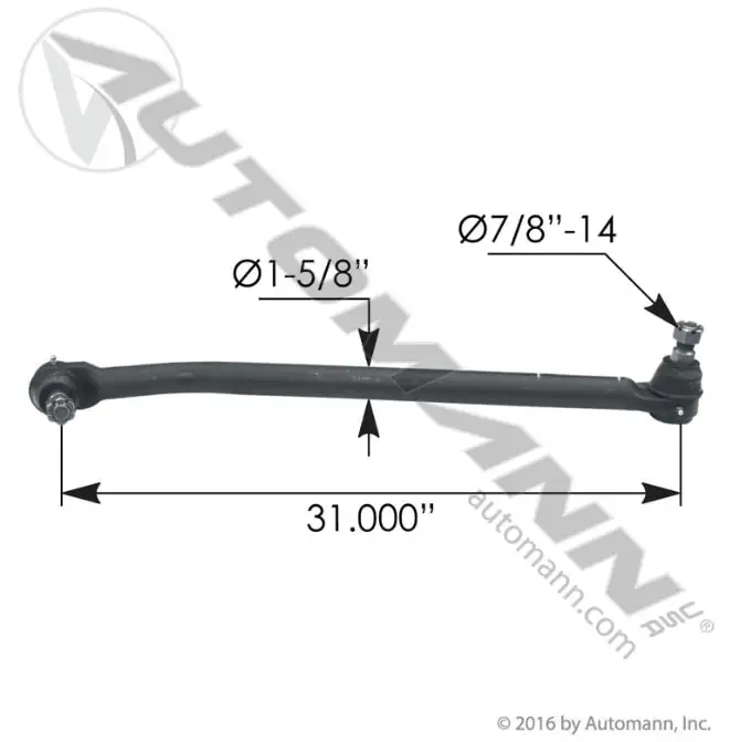 Kenworth Drag Link 31.00" C-to-C