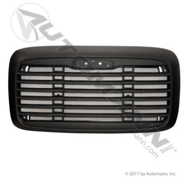 Automann 564.14007X Grille - Freightliner - Black Plastic w/screen