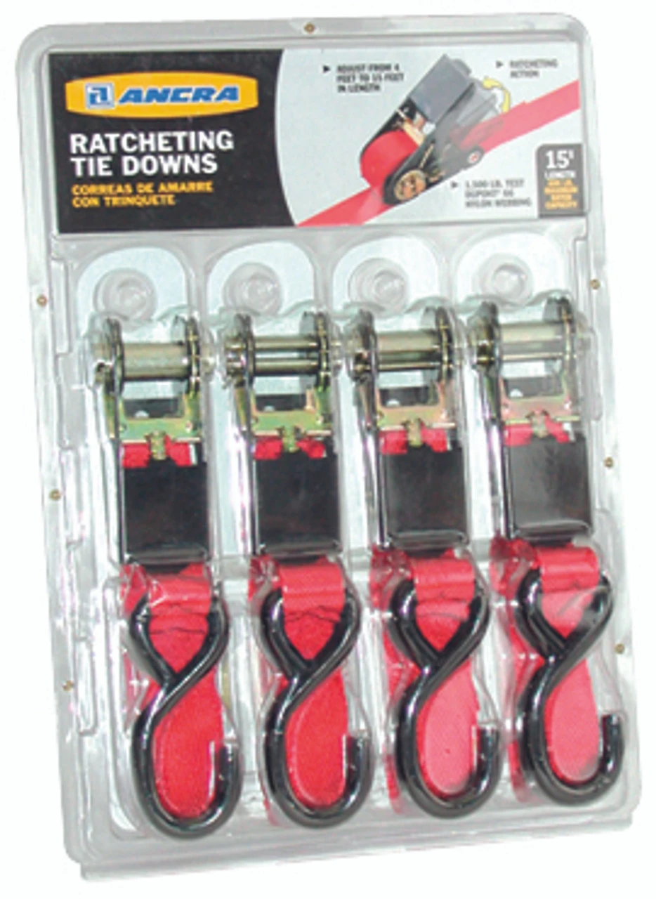 Ancra® 49368-10 Ratchet Tie-Down Strap Kit