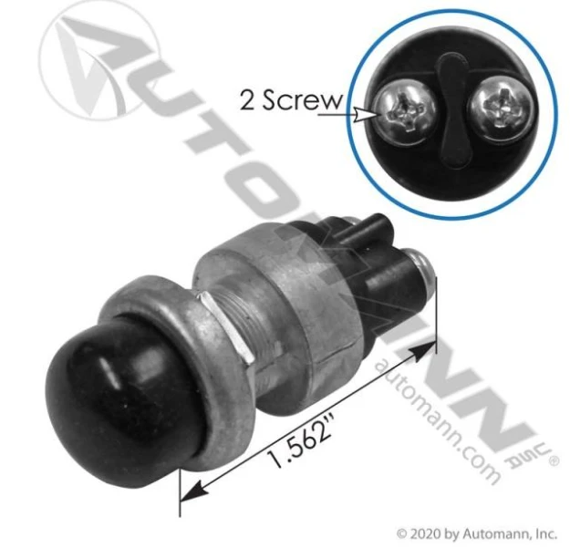 Automann Push Button Switch Off-MOM On 577.3011
