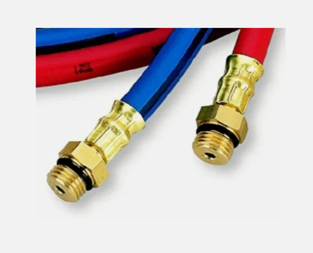 R134a 10' Charging Hoses Red and Blue Set