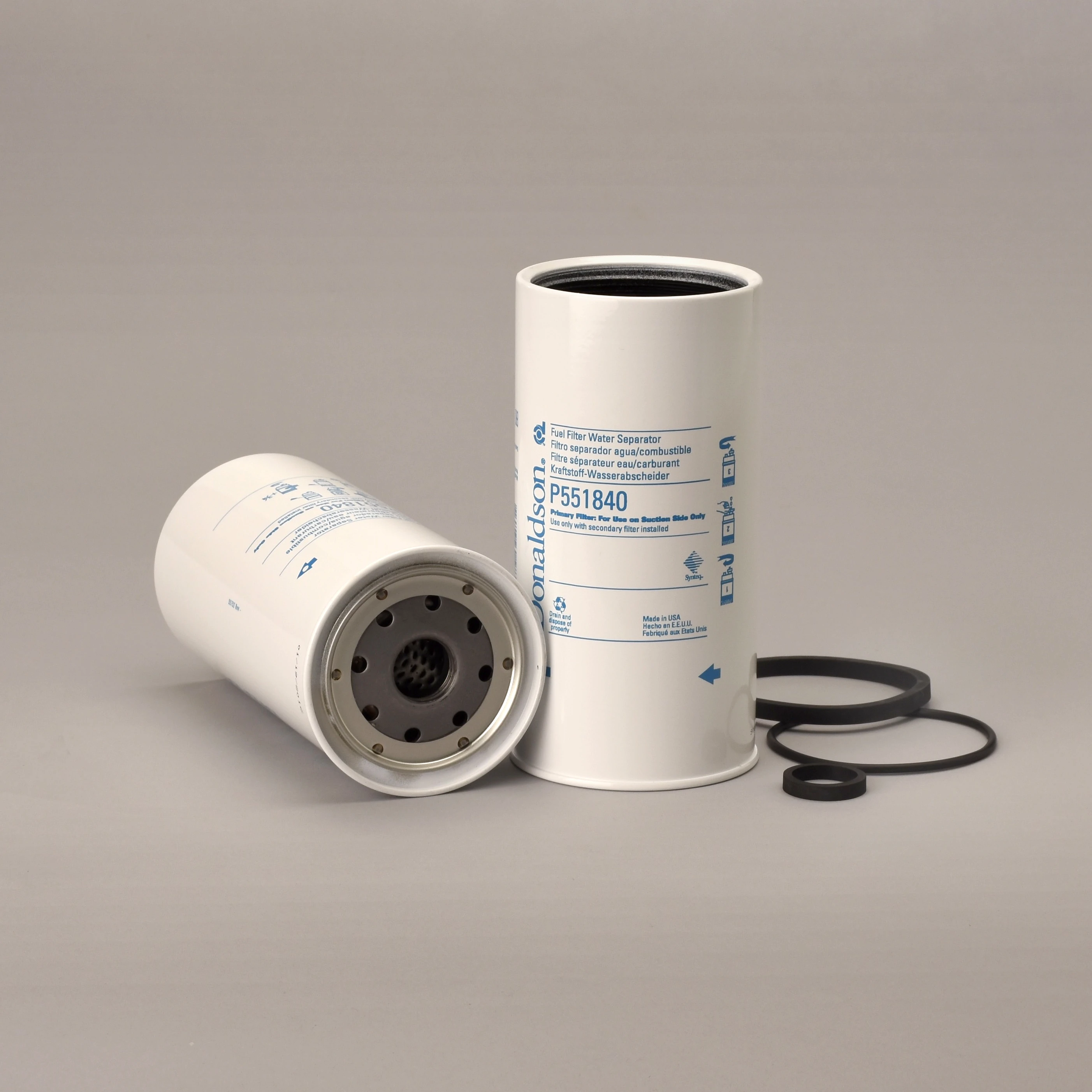 Fuel Filter, Spin-On Water Separator