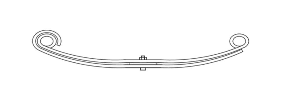 Freightliner Front Leaf Spring, Lvs:2 FT