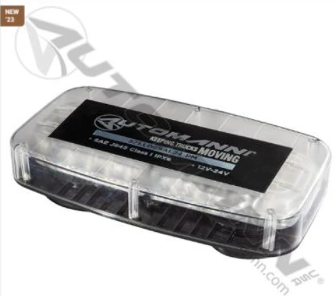 Automann Warning Mini Light Bar, Dual Mount