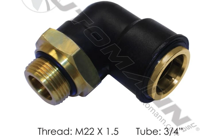Composite PLC Male Elbow Fitting Volvo
