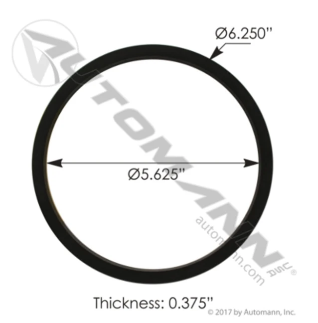 Automann 575.1078.2 Cummins Power Steering Reservoir Gasket