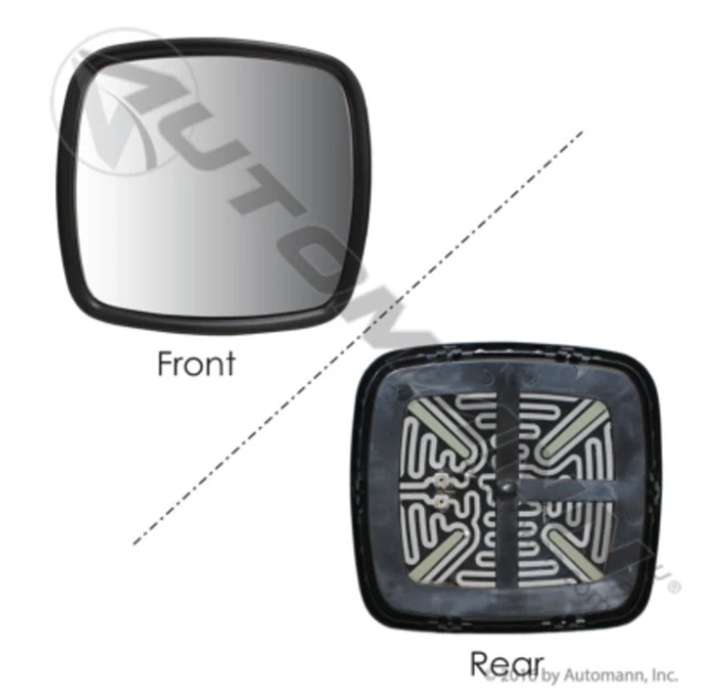 Mirror Glass Convex Heated