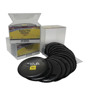 Round Radial Tire Patches