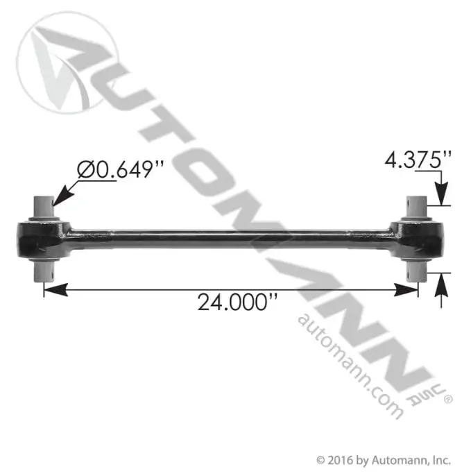 Torque Rod 24.00IN Kenworth