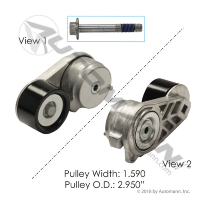 Automann 816.49608 Belt Tensioner for Volvo Mack CXU MP7