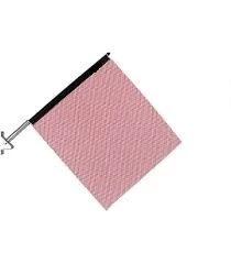 Automann 571.SF196EZ 18” x 18” Vinyl Quick Mount Flag Assembly-Red