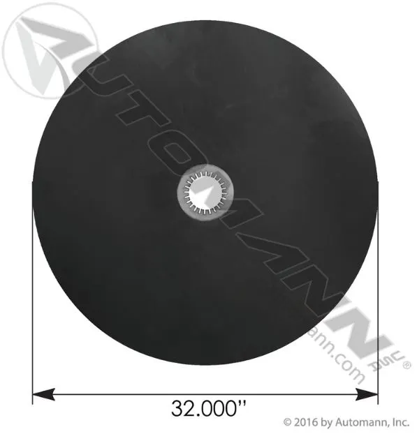 Fifth Wheel Lube Disc 32in