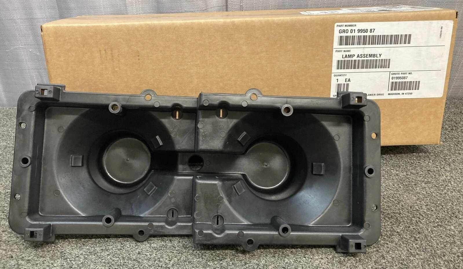 Grote 01-9950-87 Headlight Housing Bucket Assembly