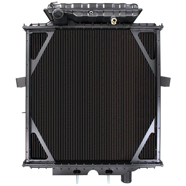 Peterbilt 379 Series replaces o.e. bolt-on radiator / with 3 row core / with expansion tank mounted on top tank of radiator 1995-2003