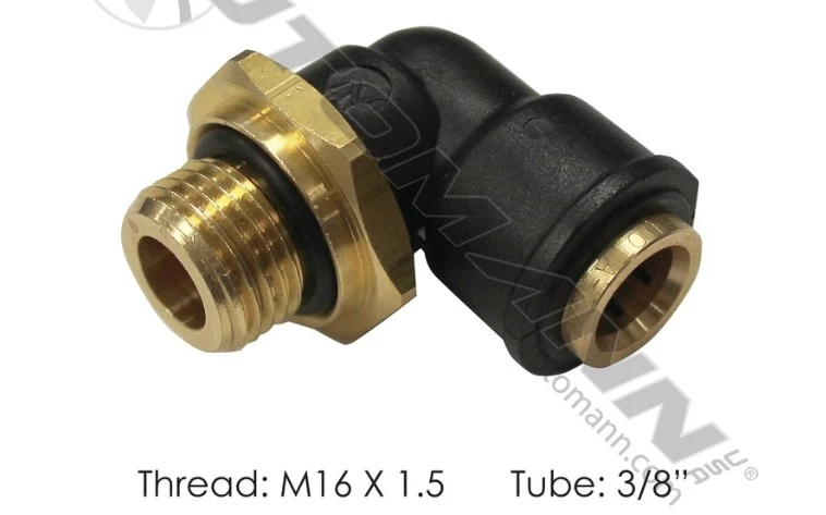 Composite PLC Male Elbow Fitting Volvo