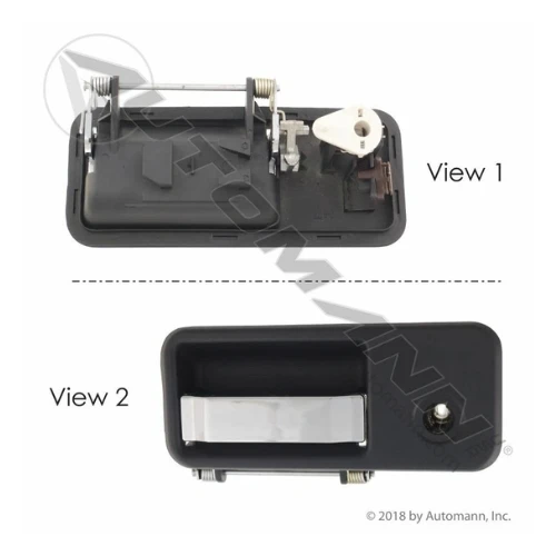 Exterior Handle LH Blk Chrome Volvo