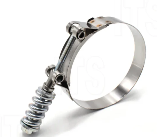 Standard Duty Spring-Loaded T-Bolt Clamp