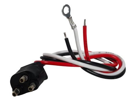 3 Pin Straight Male Connector
