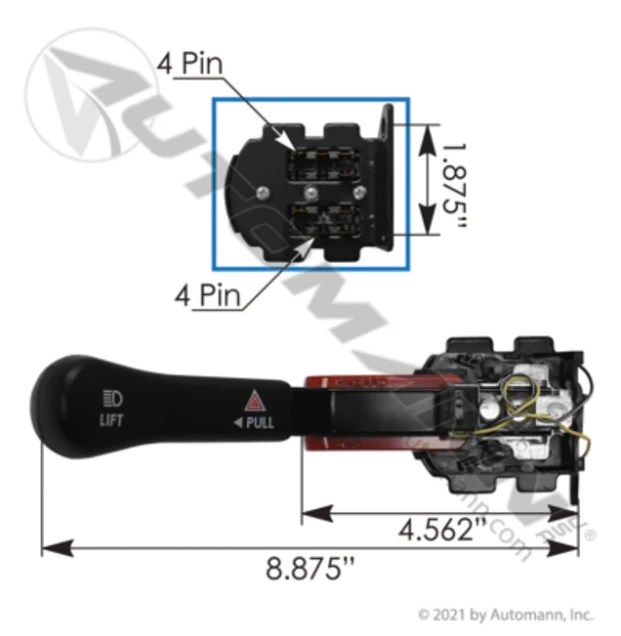 Automann 577.46013 Freightliner Turn Signal Switch