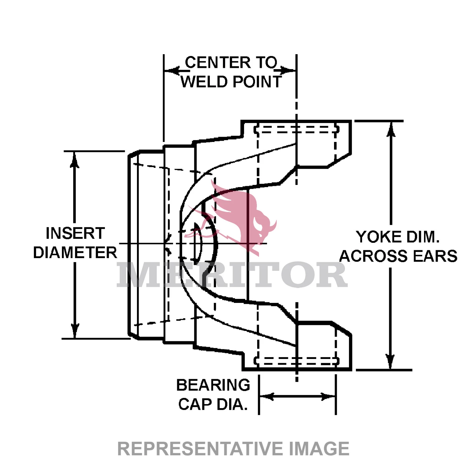 Drive Shaft Tube Weld Yoke