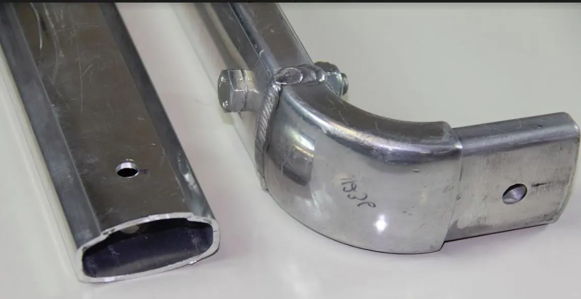 US Tarp 11236 98" Aluminum Upper Side Arm with 90° Corner