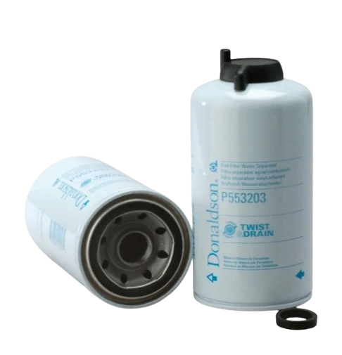 Fuel Filter, Screw-On Water Separator, Twist & Drain