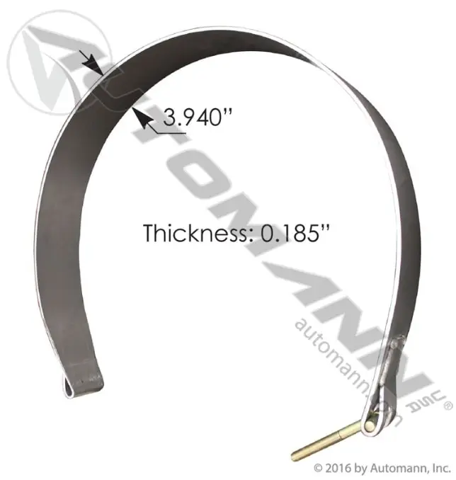 Fuel Tank Strap Peterbilt