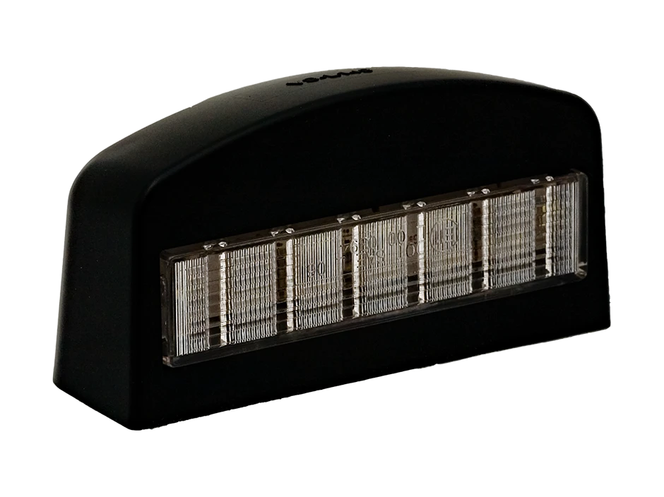 Black ABS License Light