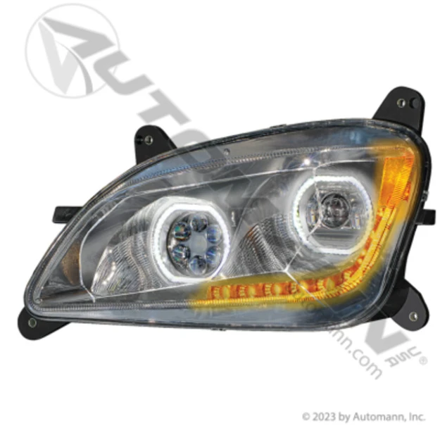 Automann 564.75048DCY LED LH Headlamp Peterbilt