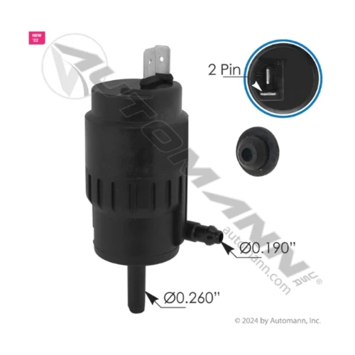 WASHER FLUID PUMP PETERBILT