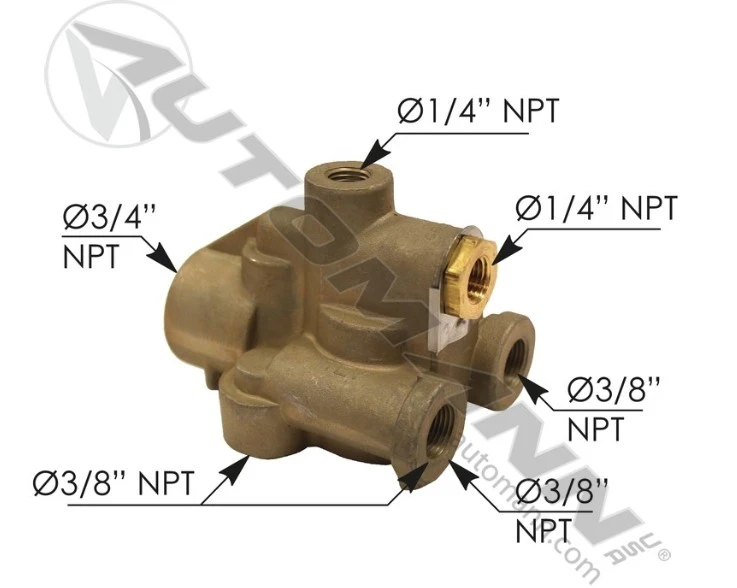 TEV Type Spring Brake Valve