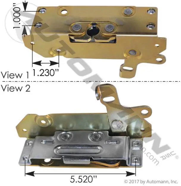 Door Latch LH Peterbilt