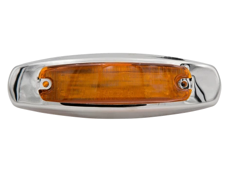 Clearance Marker Light with Stainless Trim