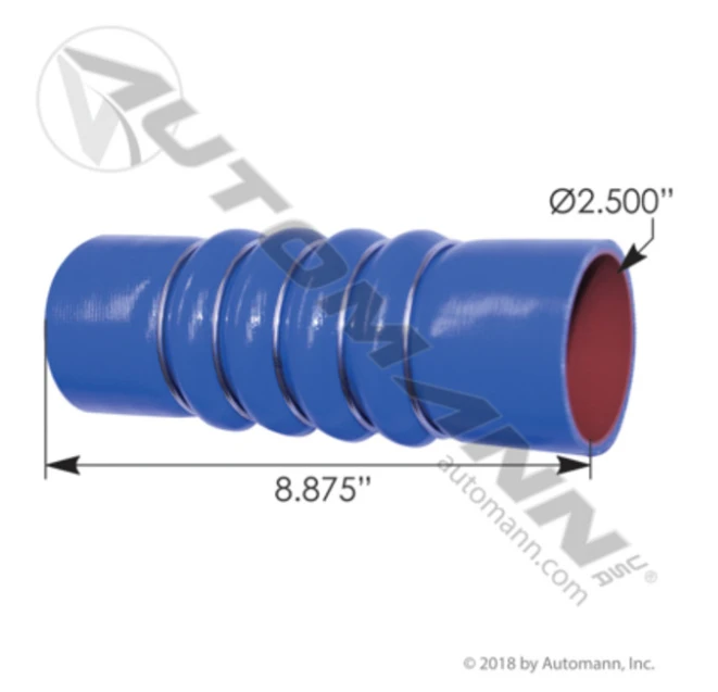 Automann 561.75638 Peterbilt Coolant Hose 5Ring