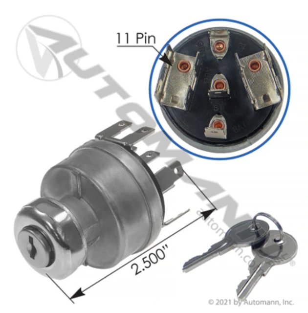 Automann 577.55533 IH Lock Cylinder Ignition Switch